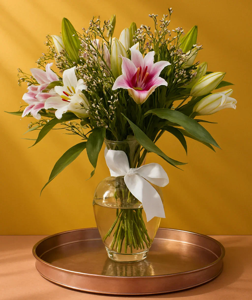 Lily Whisper Vase - FlowerSouq