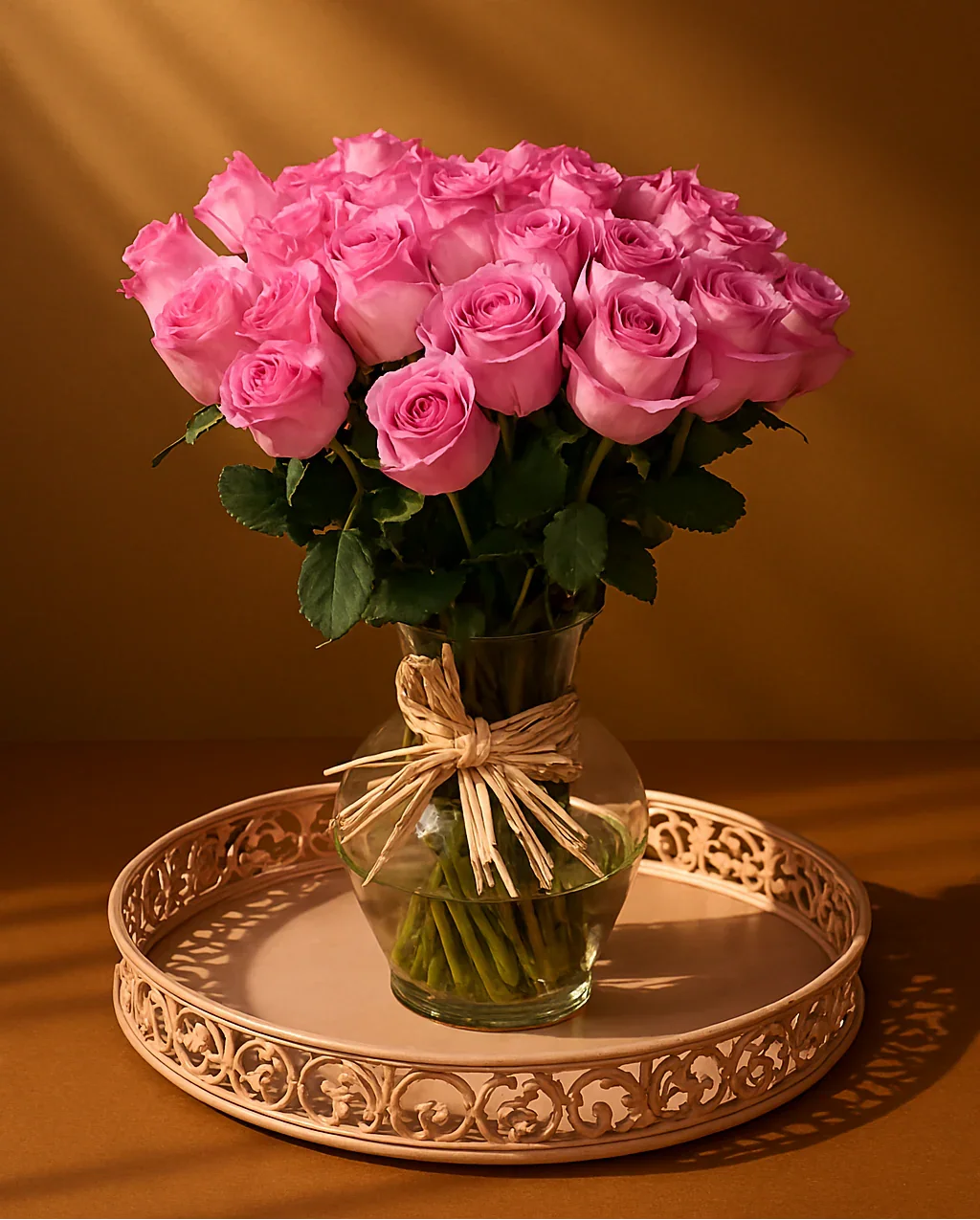 Rose Bloom Vase - FlowerSouq