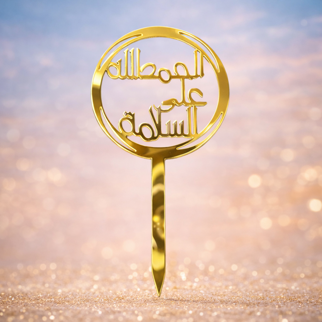 Alhamdulillah ala al-salama Topper