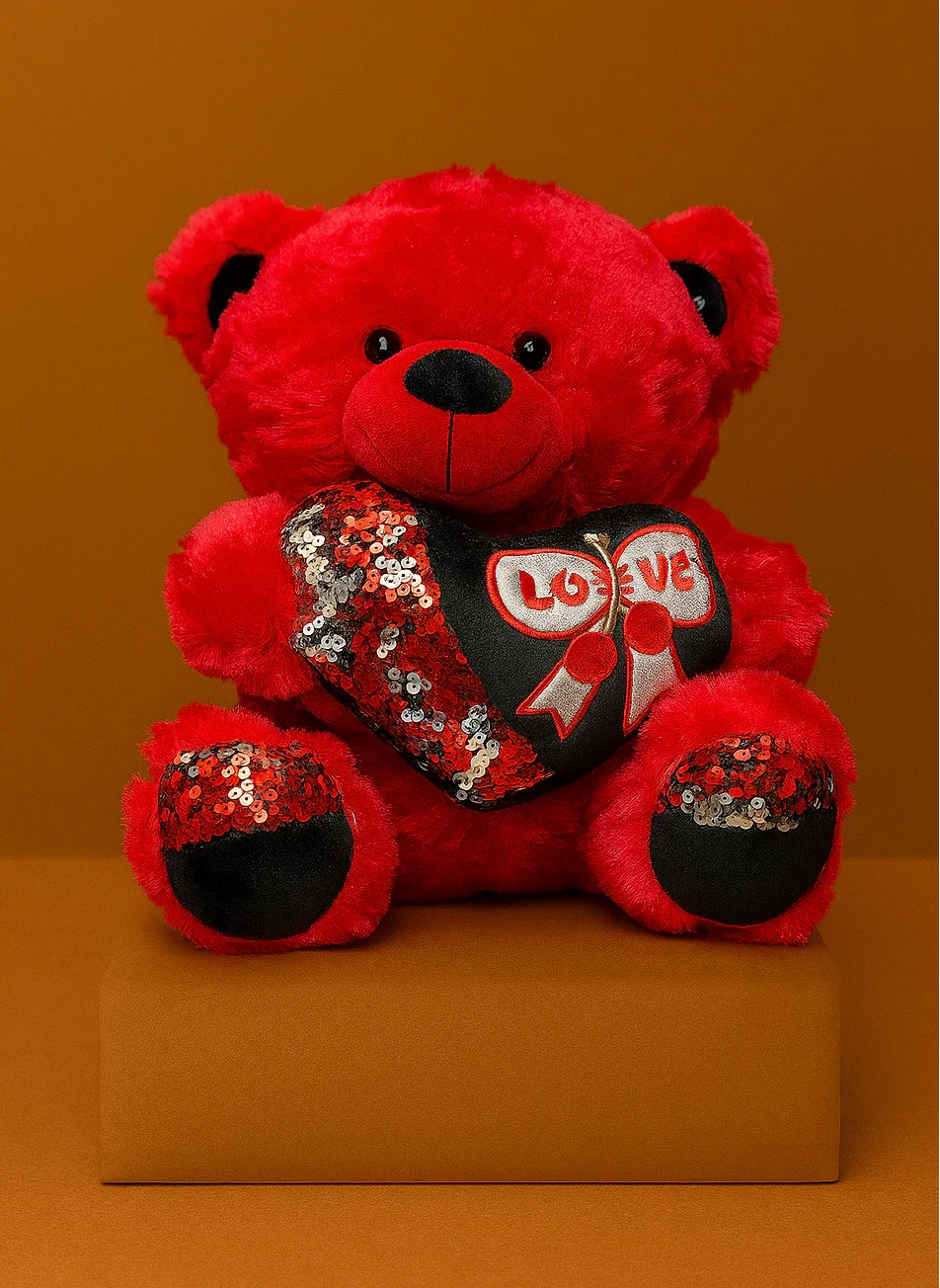 Love Hug Teddy - FlowerSouq