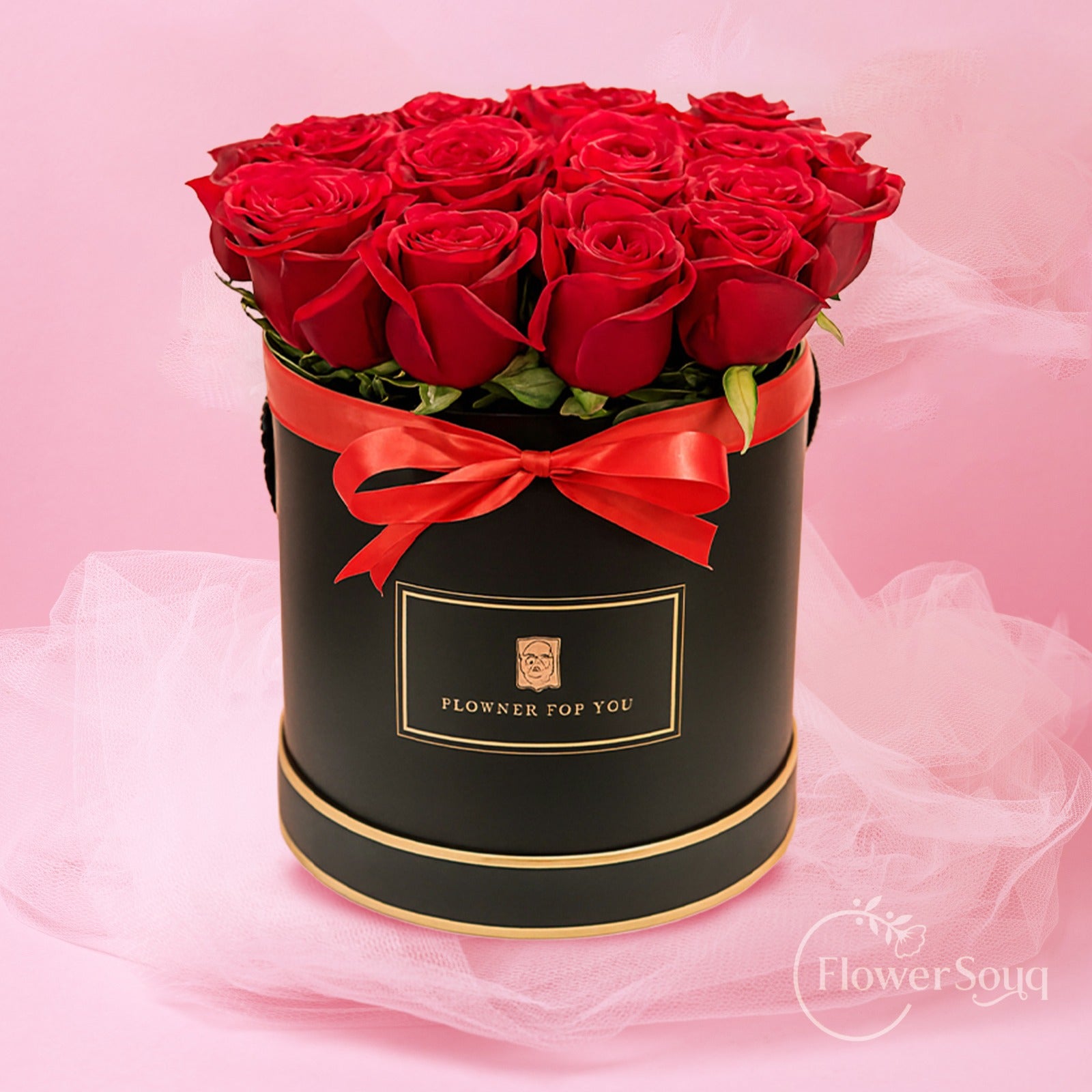 Blossom Pastel Rose Box - FlowerSouq