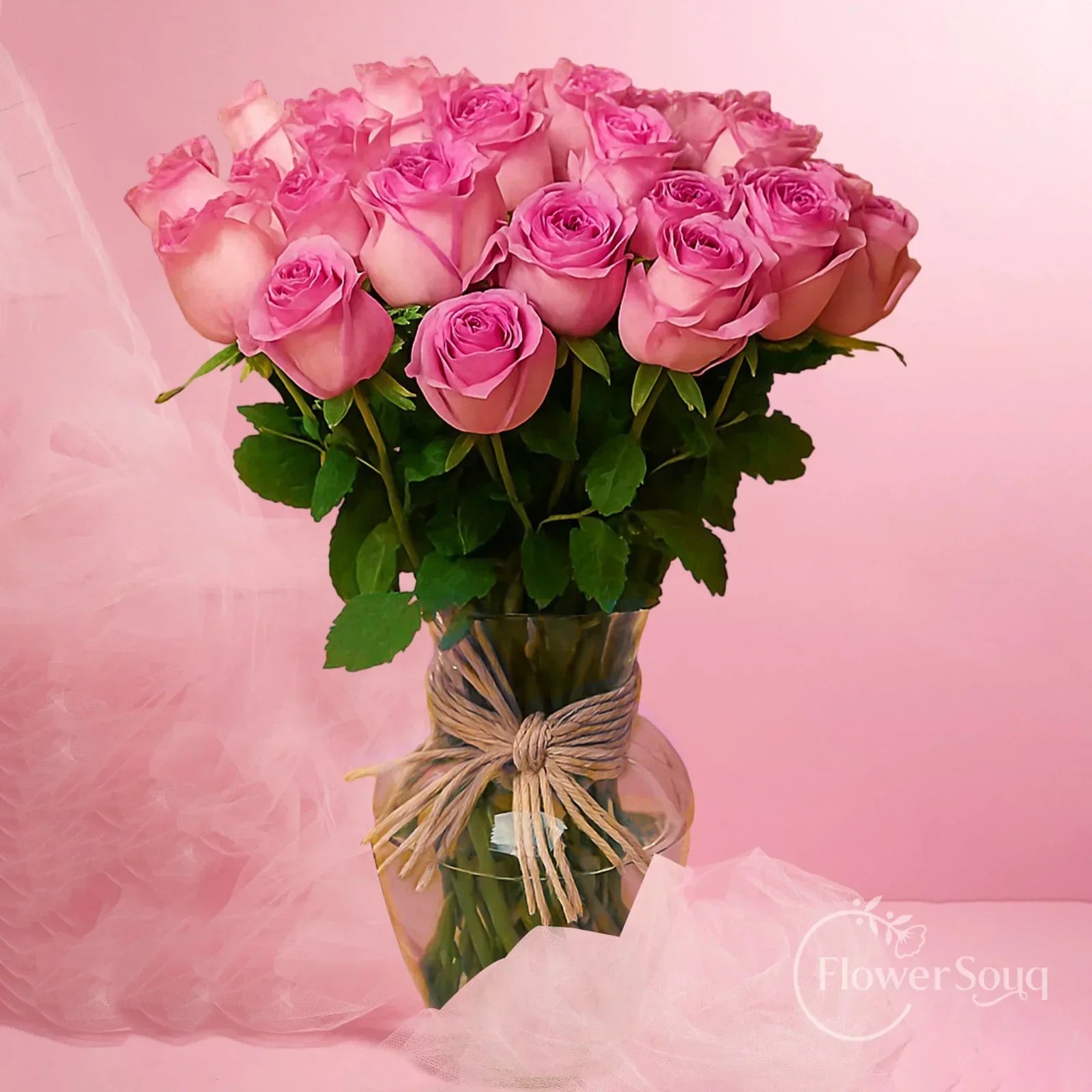 Rose Bloom Vase - FlowerSouq