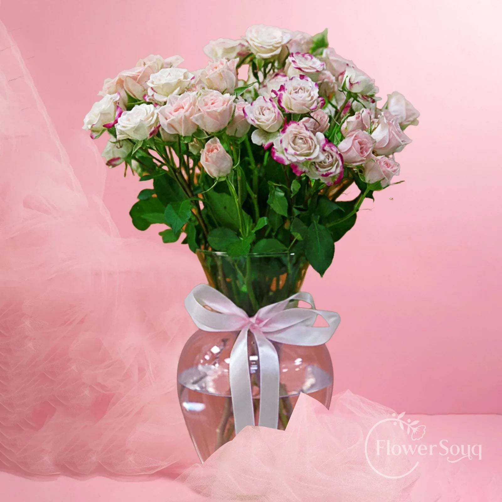 Rose Whisper Vase - FlowerSouq