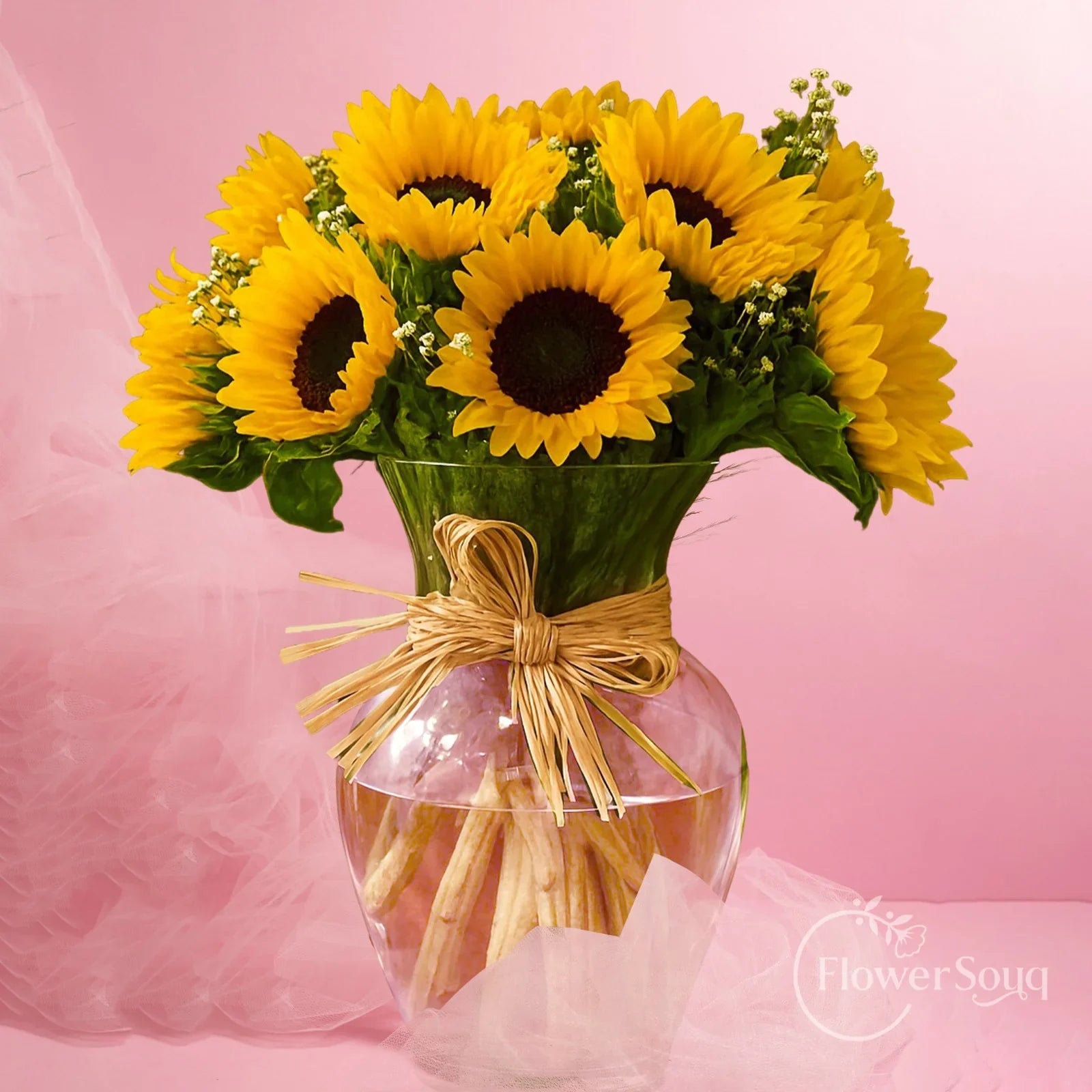 Sunshine Bliss Vase - FlowerSouq